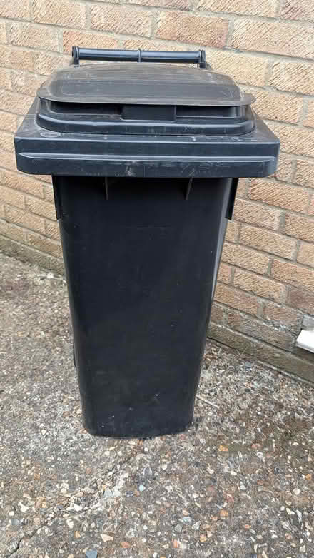 Photo of free 80 Litre black wheelie bin (Soham) #1