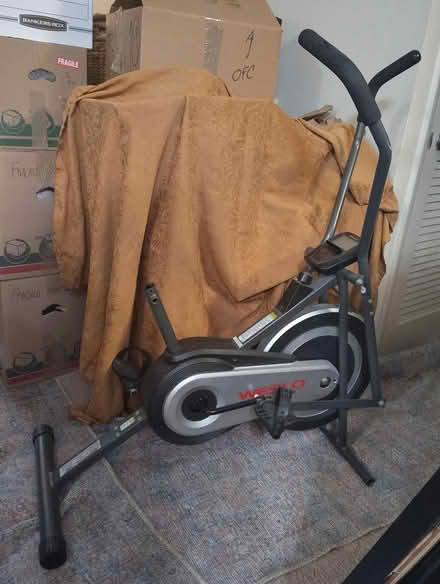 Photo of free Exercise bike, needs seat (Stevens Creek 30907) #1