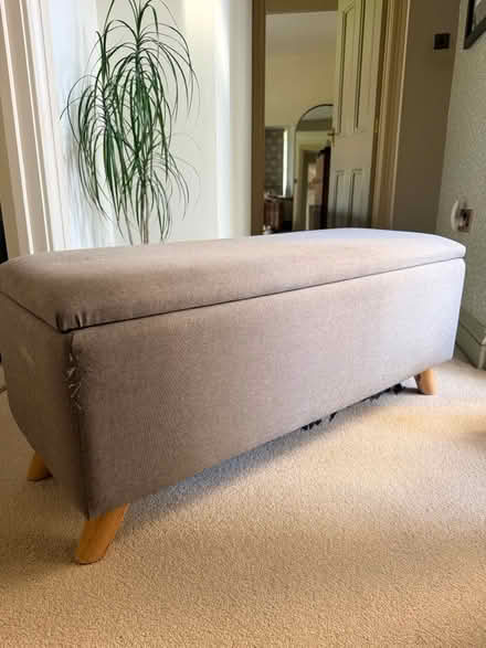 Photo of free Blanket box / ottoman (Bedlington NE22) #1