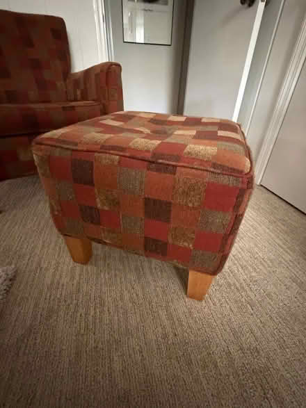 Photo of free Ethan Allen Chair and Ottomam (Silver Spring (off of E.Wayne)) #3