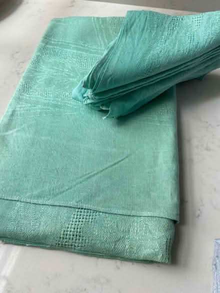 Photo of free Linen tablecloth and napkins (Colchester 3 miles. CO6) #2
