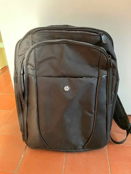 Photo of free HP Laptop/school rucksack type bag (hungerford rg17 0aw) #1