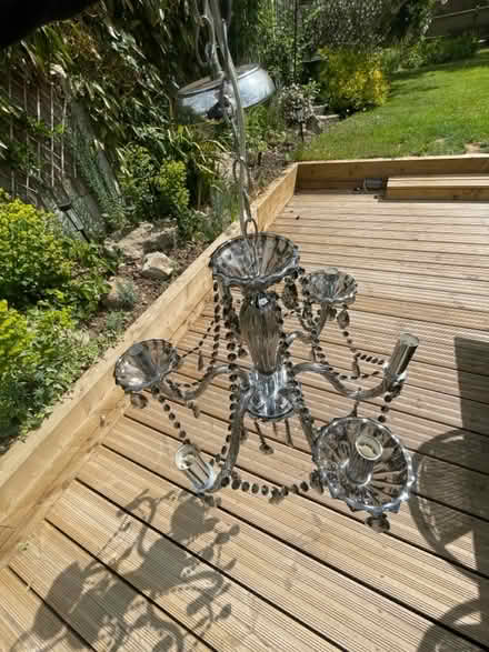 Photo of free 6 arm Glass Chandelier (Barming) #1