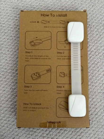 Photo of free childproofing cupboard straps (BS4 (Sandy Park)) #2
