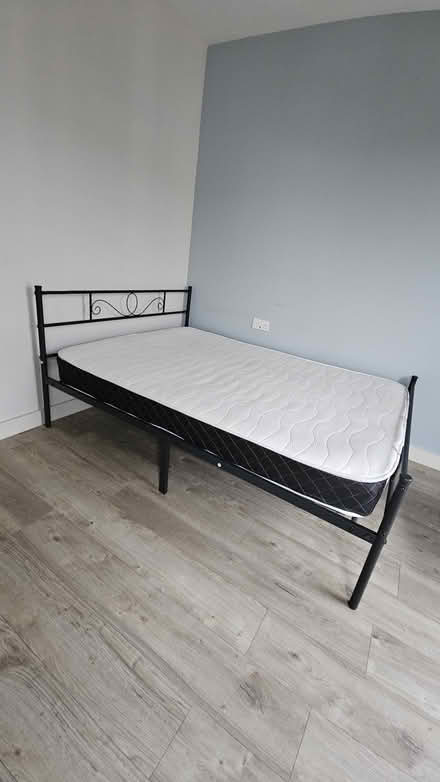 Photo of free Sofa, 2 Mattresses and One Bed Frame (Double) (Wembley Stadium/Park HA9) #4