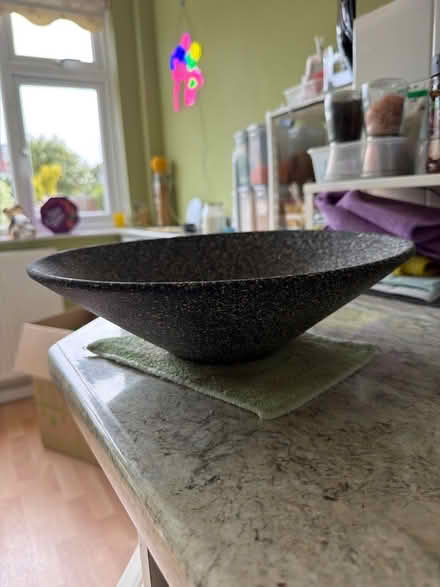 Photo of free Textured black bowl (Welling DA16) #2
