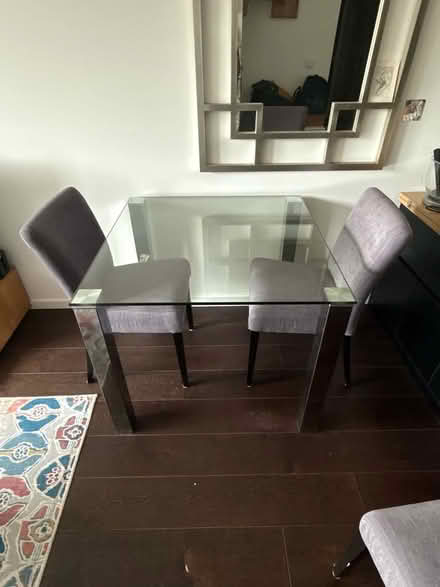 Photo of free Glass Table with 4 Chairs (Hoxton EC1V) #3