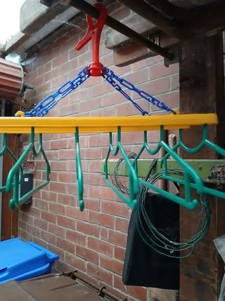 Photo of free Multi coloured wash hanger (Middlewood S35) #2