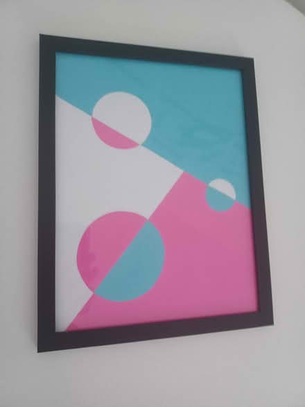 Photo of free Modern abstract framed art (Wentzville, Missouri USA) #1