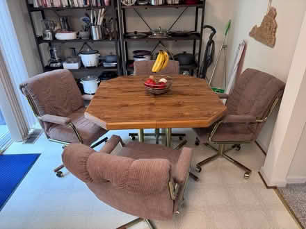 Photo of free Kitchen / Dining Table + 4 Chairs (Kingstowne / Springfield Mall) #1