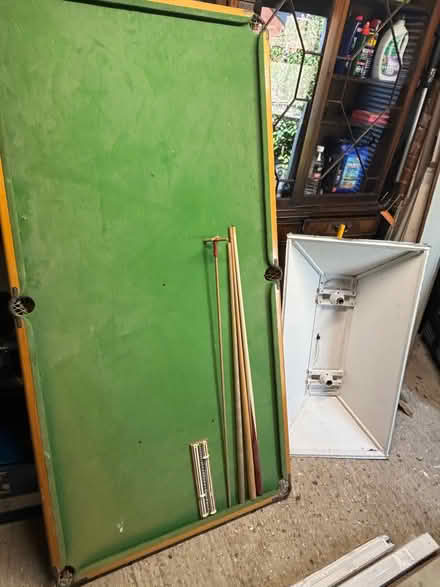 Photo of free Pool table top and accessories (Battle RG30) #1