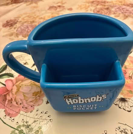 Photo of free Hobnob Mug with biscuit holder (Springfield MK6) #2