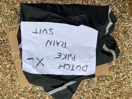 Photo of free Dutch bike rain suit (St Ives PE27) #1
