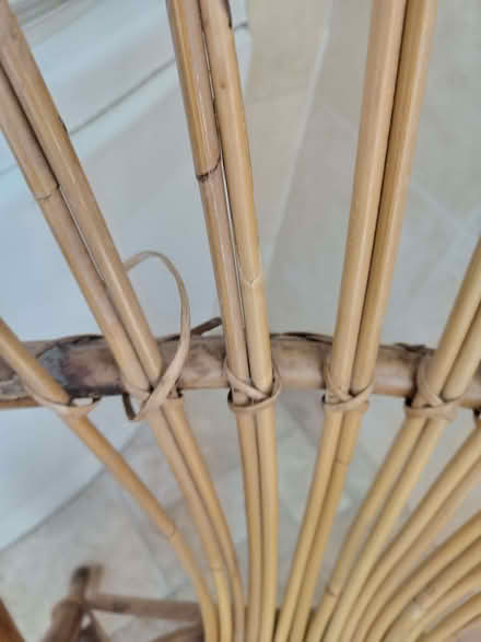 Photo of free Wicker bamboo type chair (Garstang PR3) #3
