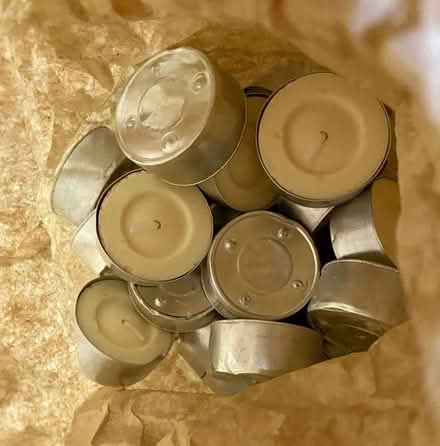 Photo of free unscented tea lights (Downtown) #1