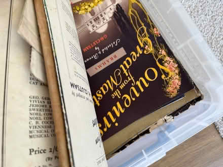 Photo of free Old Piano Music (1920’s up) for Craft etc. (Emmbrook RG41) #4