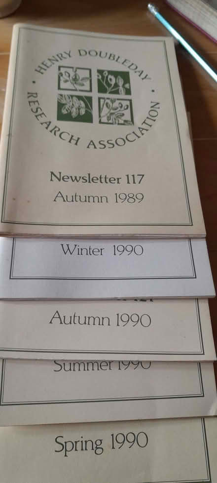 Photo of free OLD HDRA newletters (Kington HR5) #1