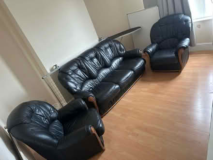 Photo of free Set of leathers Chairs (BS3) #1