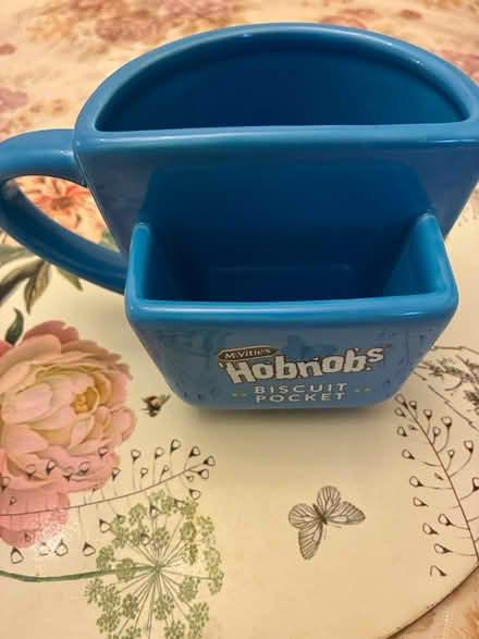 Photo of free Hobnob Mug with biscuit holder (Springfield MK6) #1