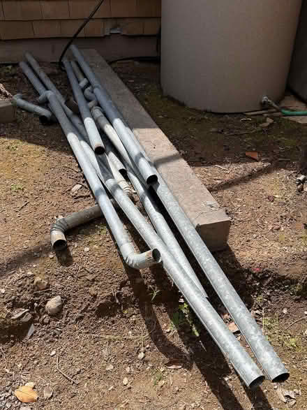 Photo of free Galvanized Down spouts (Forest Knolls San Geronimo Vly) #1