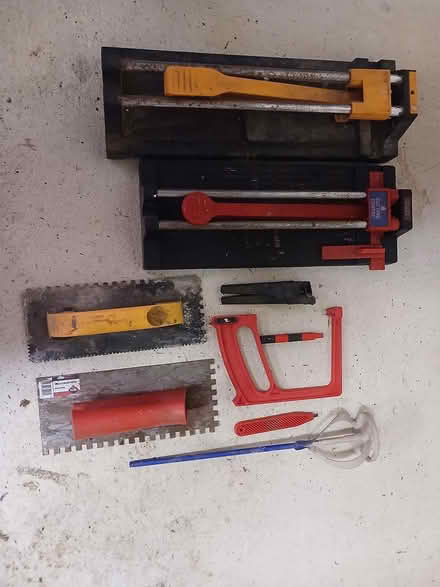 Photo of free Tiling Tools (Canford Heath Poole BH17) #1