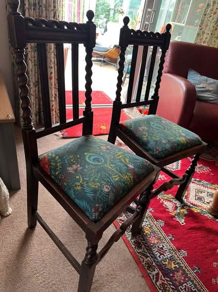 Photo of free 2x dining chairs (Trowbridge BA14) #2