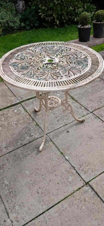 Photo of free Outdoor table (Allestree DE22 2) #1
