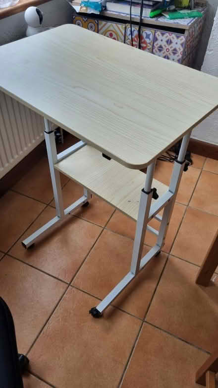 Photo of free Small desk with wheels (Alexandra Palace N22) #1