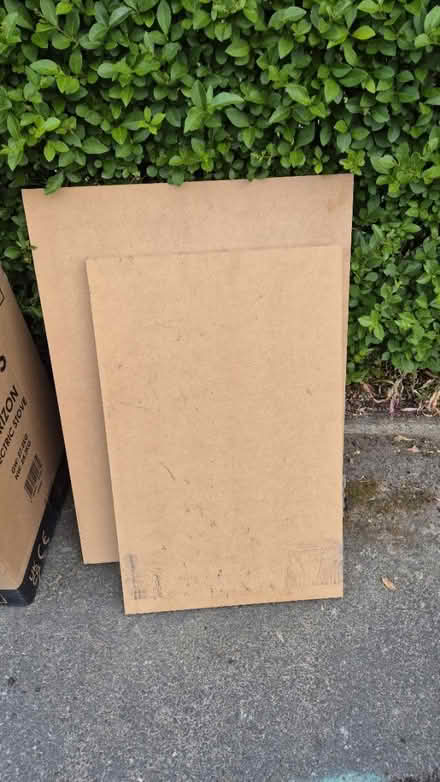 Photo of free 2 study pieces of mdf (Downham BR1) #1