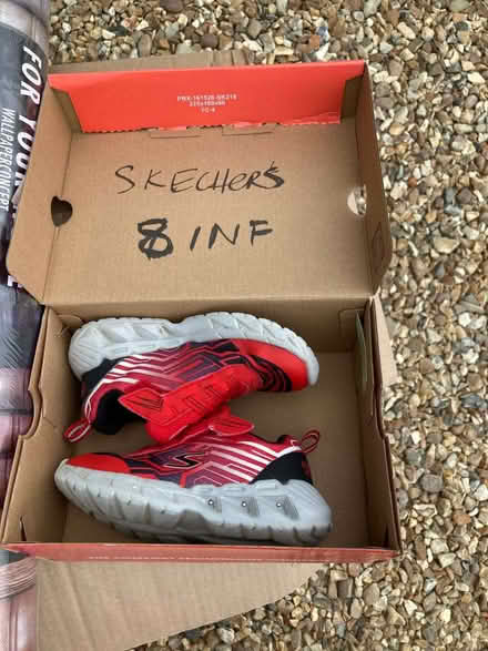 Photo of free Skechers red toddler trainers (St Ives PE27) #1