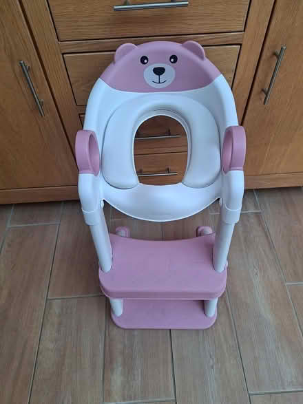 Photo of free Toddler toilet seat with steps (Bognor (Town centre) PO21) #1
