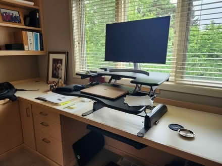 Photo of free Varidesk Stand Up Adjustable Desk (Mercer Island First Hill) #2