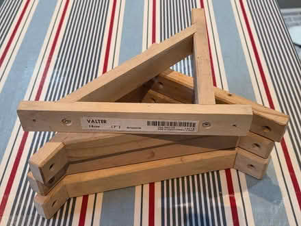 Photo of free 4 wooden brackets (Portland) #1