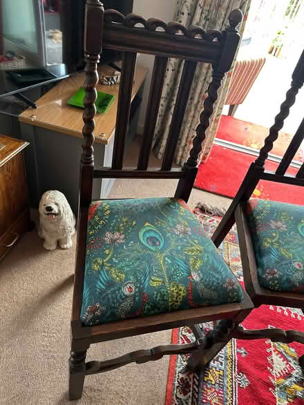 Photo of free 2x dining chairs (Trowbridge BA14) #3