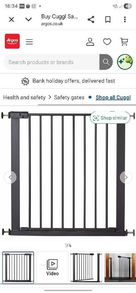 Photo of Stair-gate baby-gate (Laindon SS16) #2