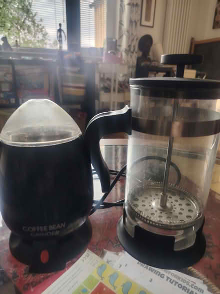 Photo of free Coffee grinder and caffetiere (Seafield EH7) #1