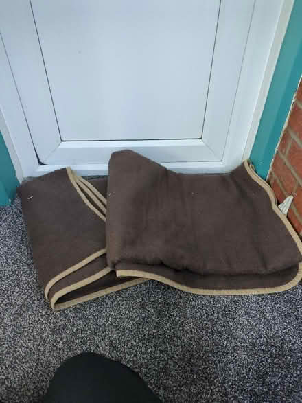 Photo of free Brown fleece blanket (Orgreave S13) #1