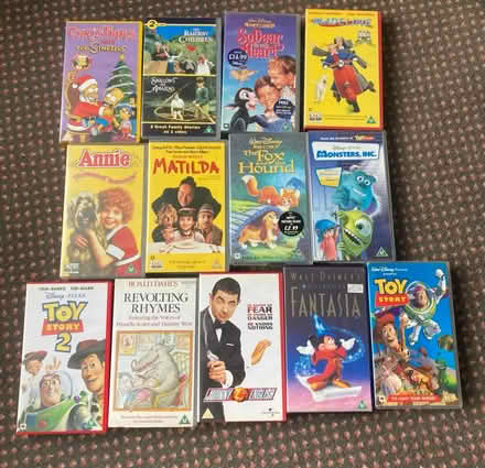 Photo of free Assorted children’s videos/vhs (S8) #1