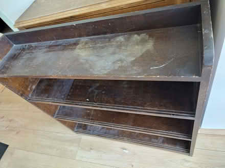 Photo of free Wooden bookshelf (Garstang PR3) #1