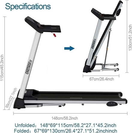 Photo of free Folding Treadmill (Silvertown E16) #2