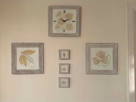 Photo of free M&S Kitchen clock and plaque set (Mansfield nottinghamshire) #1