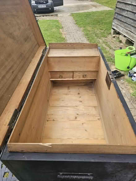Photo of free Large wooden chest (CB21) #3