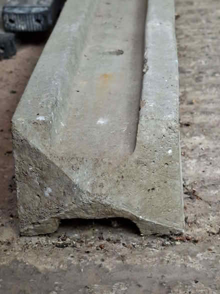 Photo of free 1 unused 8ft concrete fence post (New Haw KT14) #1