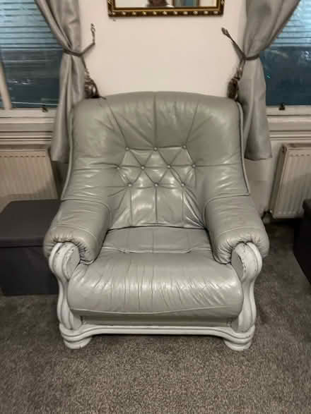 Photo of free Leather armchair (Glasgow city centre G1) #1