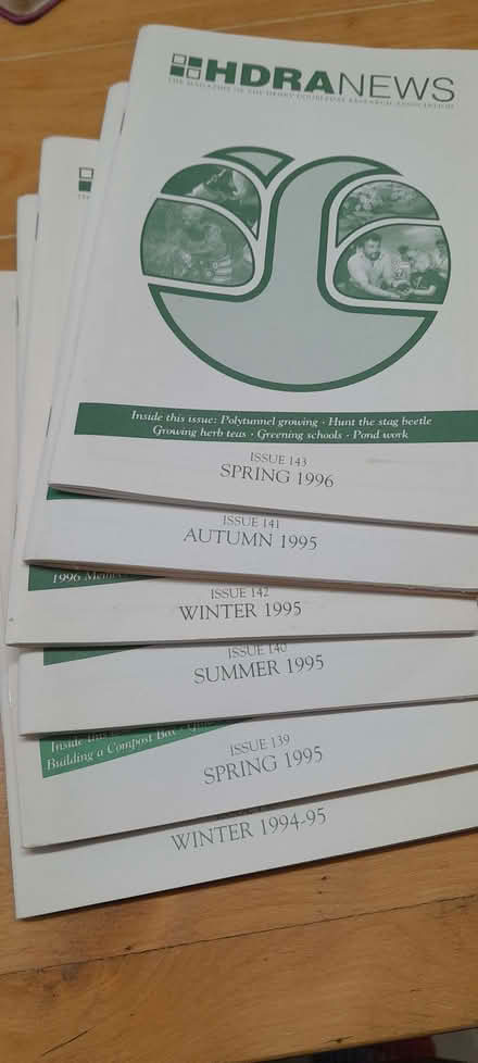 Photo of free OLD HDRA newletters (Kington HR5) #2