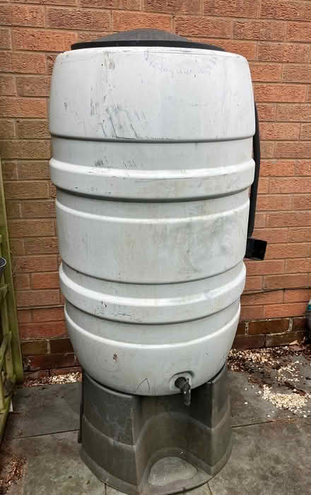 Photo of free Large water butt and stand (Bournville B30) #1