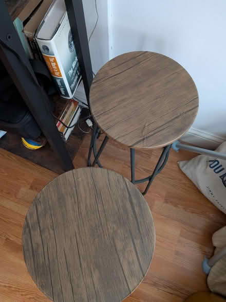 Photo of free 2 bar stools (Stoke Newington N16) #2
