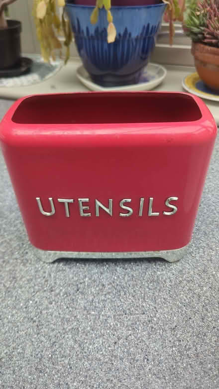 Photo of free Red Utensil Holder (Shevington WN6) #1
