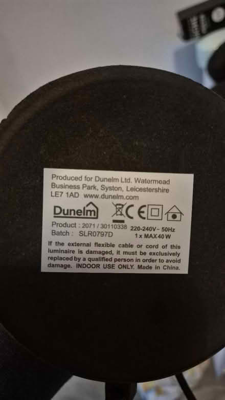 Photo of free Bedside light (Downham BR1) #3