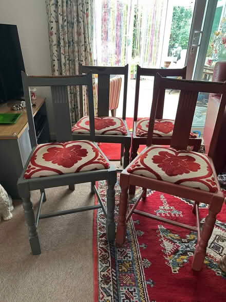 Photo of free 4x dining chairs (Trowbridge BA14) #1